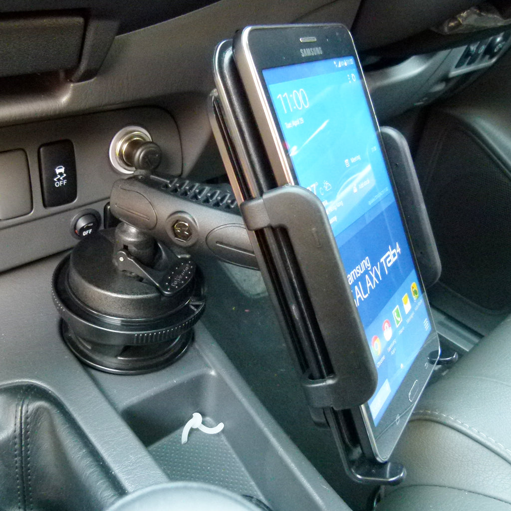 Vehicle Car Drink - Cup Holder Base Tablet Mount for Samsung Galaxy TAB 4 7" (sku 31756)