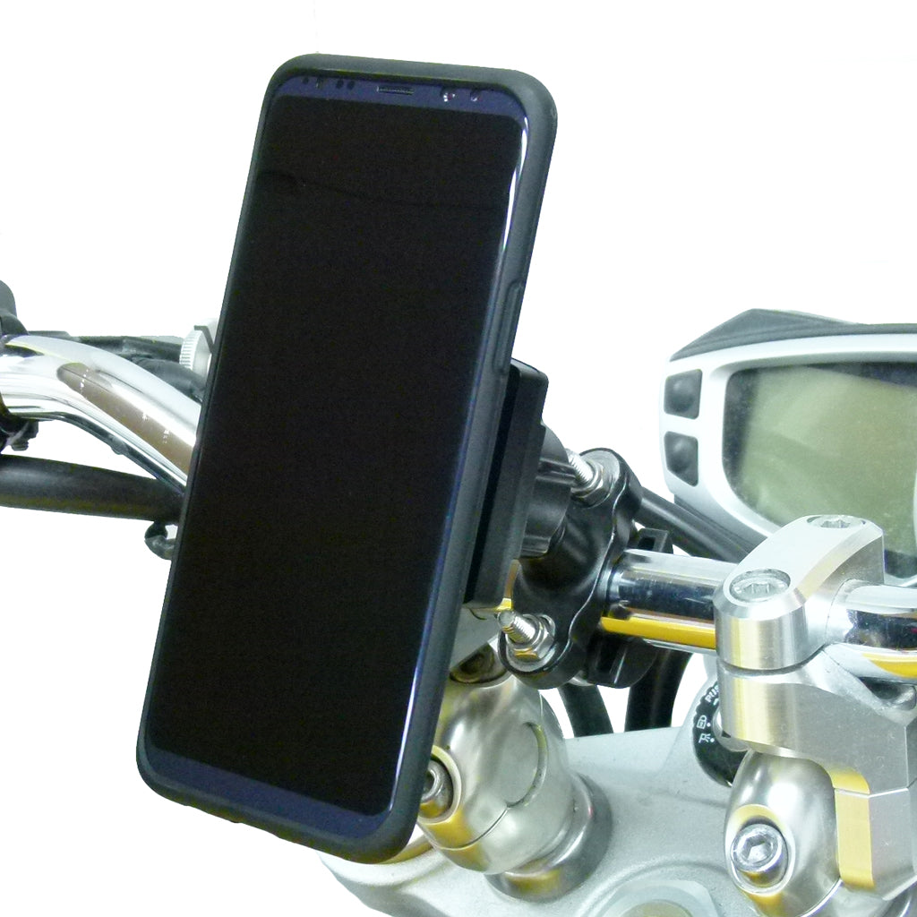 TiGRA MountCase 2 Bundle with U-Bolt Handlebar Mount for Samsung Galaxy S8 (sku 41488)