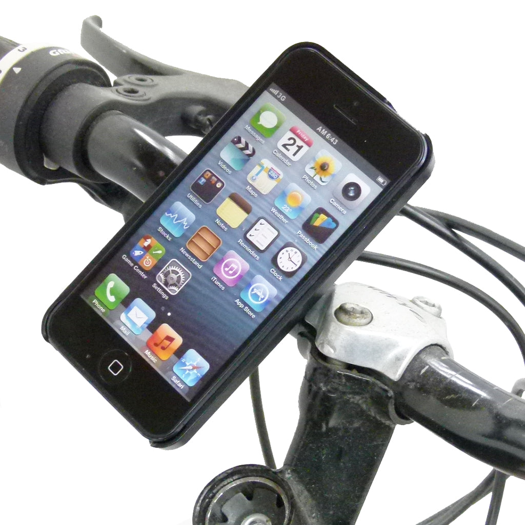Tigra Fitclic Fleximount Strap Bike Mount with RainGuard for iPhone 5S (sku 41611)