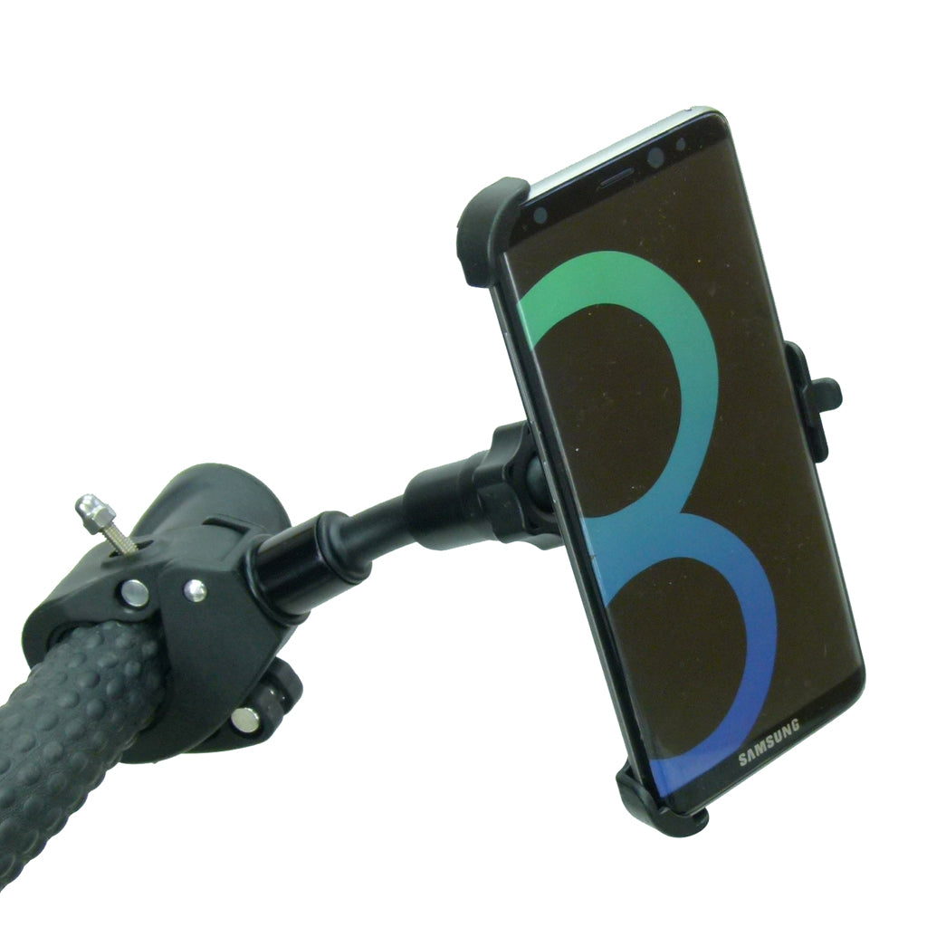 Compact Quick Fix Adjustable Golf Trolley Mount for Samsung Galaxy S8 (sku 41699)