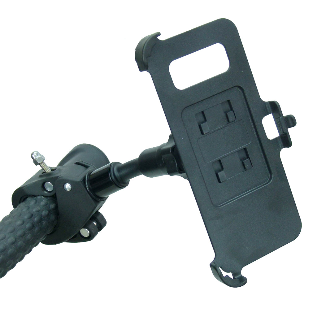 Compact Quick Fix Adjustable Golf Trolley Mount for Samsung Galaxy S9 (sku 41758)