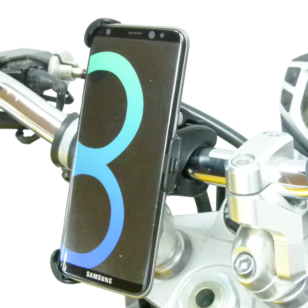 Quick Fix' Motorbike Phone Mount for Samsung Galaxy S8 (sku 41710)