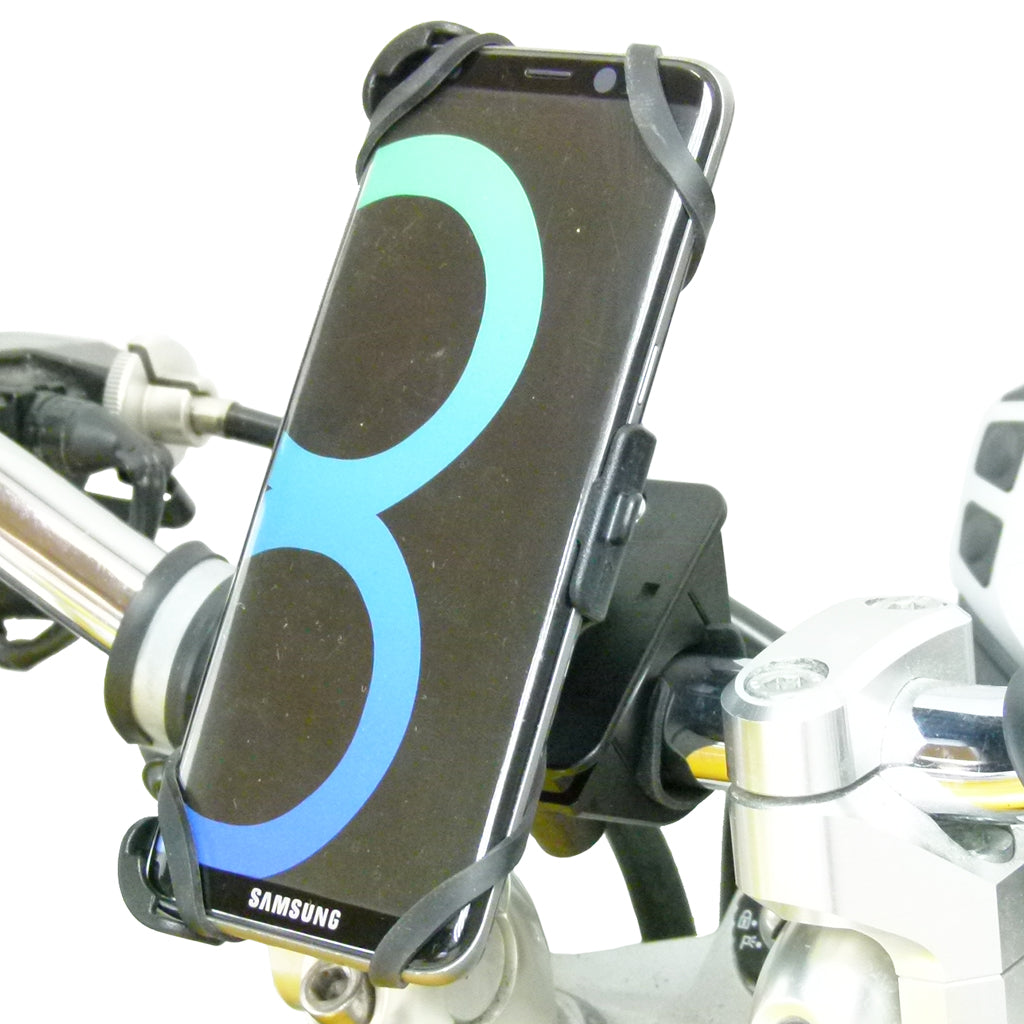 Dedicated Motorcycle Handlebar Mount for Samsung Galaxy S8 PLUS (sku 41741)