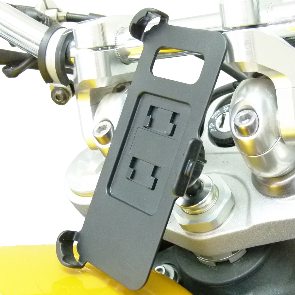 Dedicated 13.3-14.7mm Fork Stem Sports Motorcycle Mount for Samsung Galaxy S9 (sku 41777)