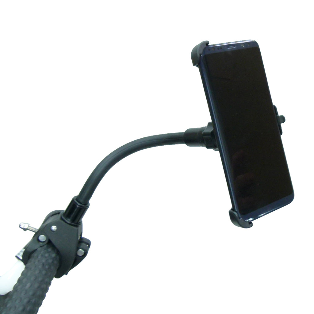 Quick Fix Adjustable Golf Trolley Mount for Samsung Galaxy S9 (sku 41759)