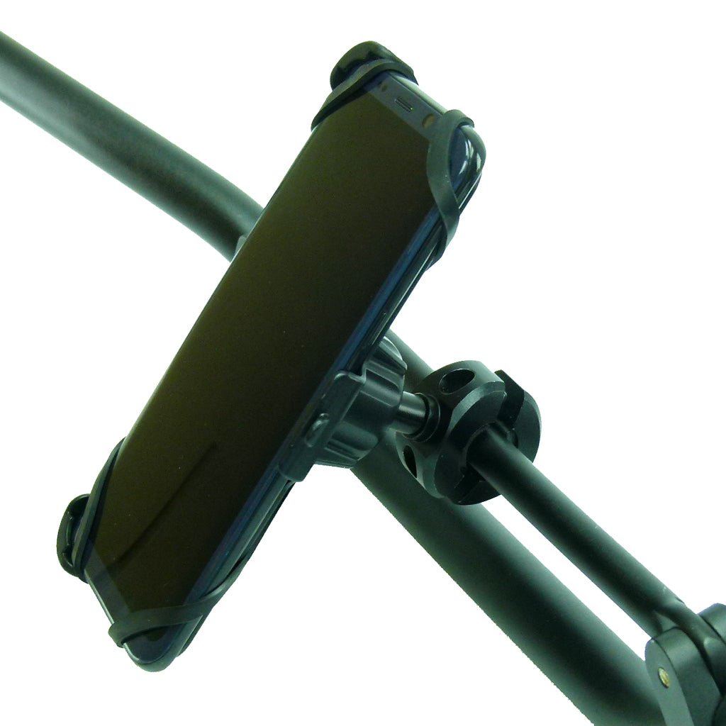 Dedicated Motorcycle Scooter Moped Bike Crossbar Phone Mount for Samsung Galaxy S9 PLUS (sku 41802)