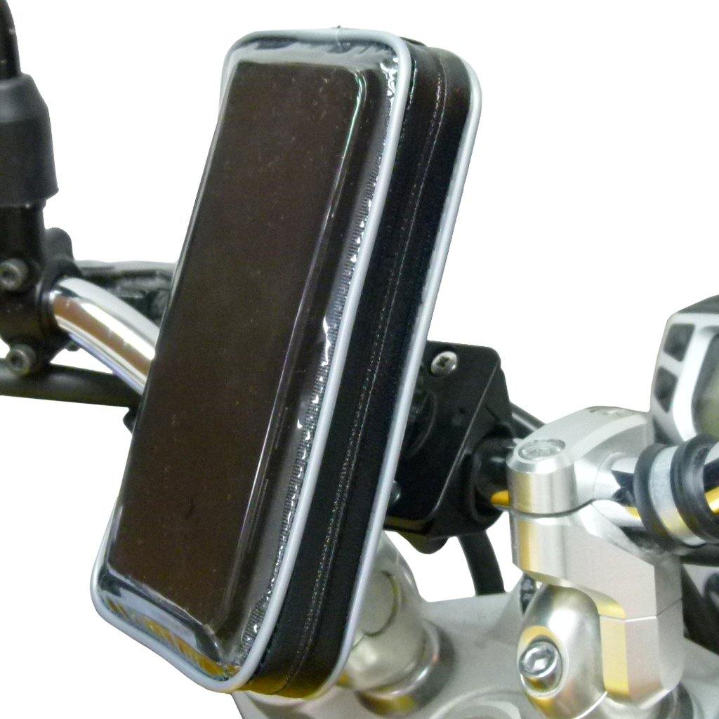 Waterproof Samsung Galaxy S20 Plus Motorcycle Handlebar Mount (sku 51867) - BuyBits Ltd UK