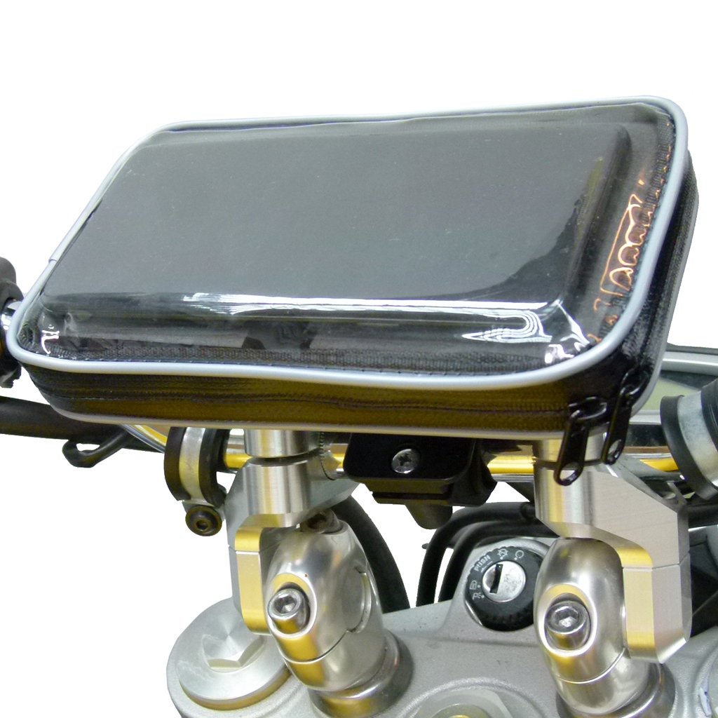 Waterproof Galaxy Note 10 Lite Motorcycle Handlebar Mount (sku 50880) - BuyBits Ltd UK