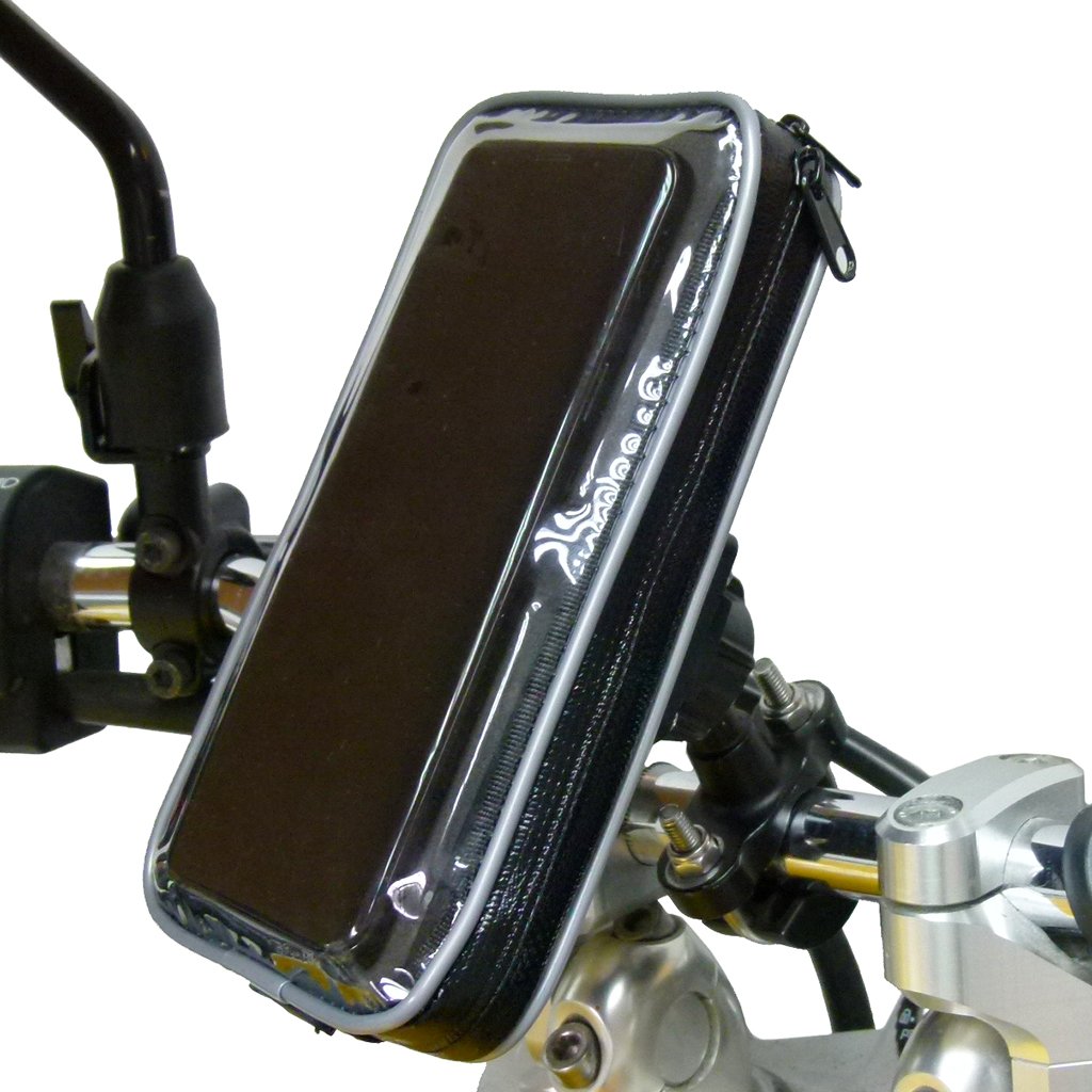 Strong Metal U-Bolt Motorcycle Handlebar Mount for Samsung Galaxy Note 10 Lite (sku 50892) - BuyBits Ltd UK