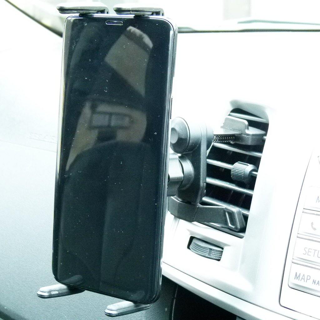 Easy Fit Car Air Vent Mount with Slim Grip Cradle for Samsung Galaxy S20 (sku 51707) - BuyBits Ltd UK