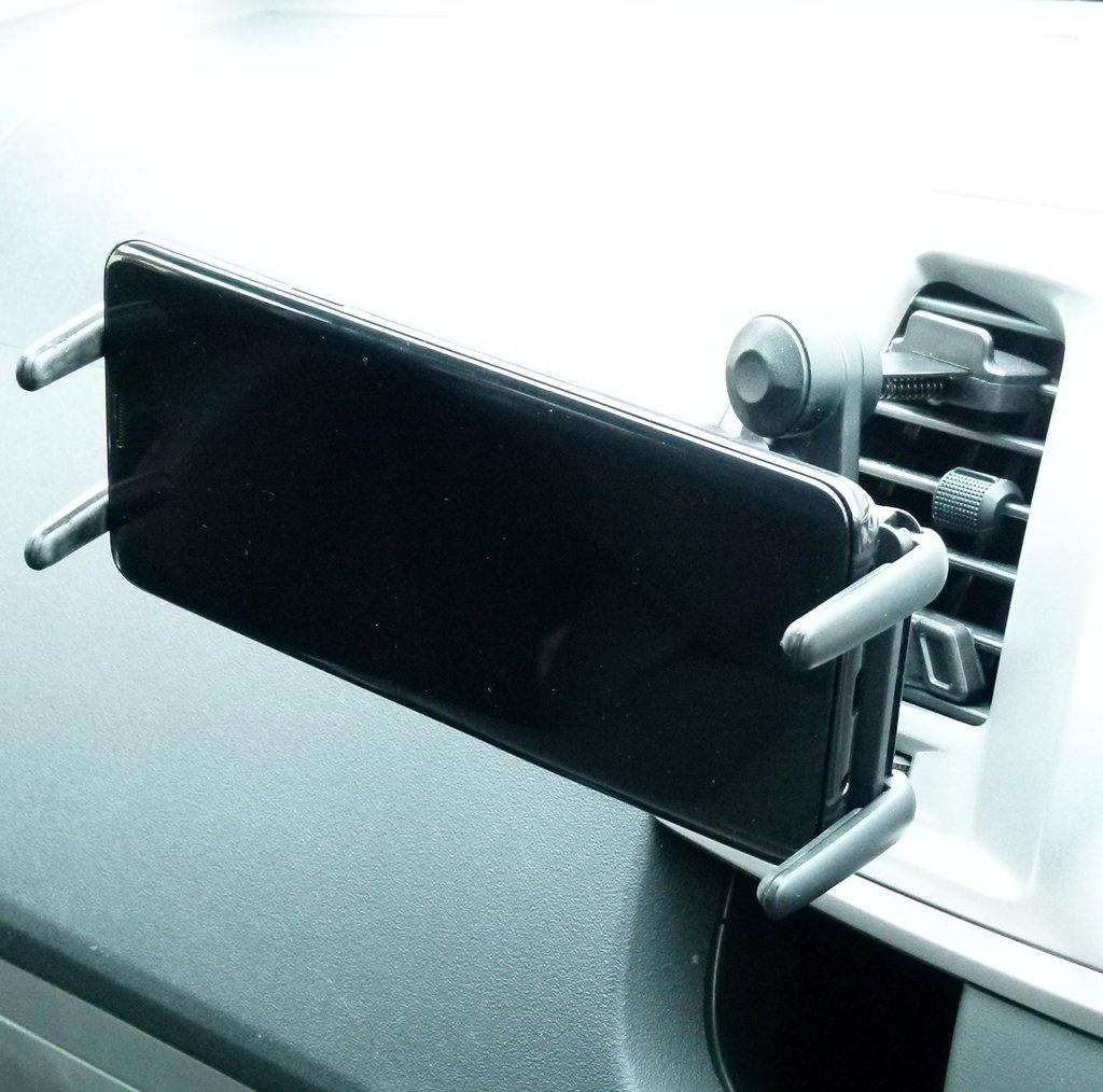 Easy Fit Car Air Vent Mount with Slim Grip Cradle for Samsung Galaxy S20 Ultra (sku 51872) - BuyBits Ltd UK