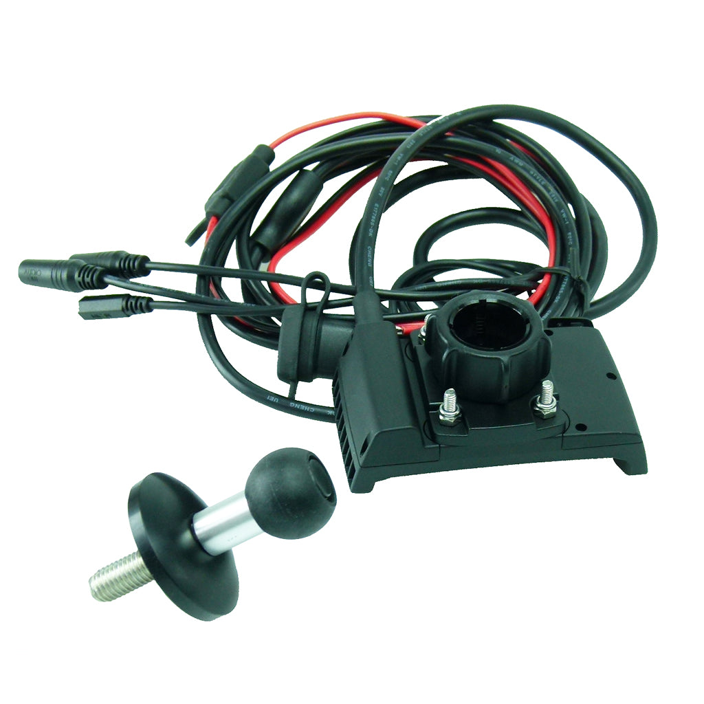 Powered Headstock Screw Stem Mount fits BMW K1200 - 1300 for Garmin Zumo 590 595 (sku 42202)