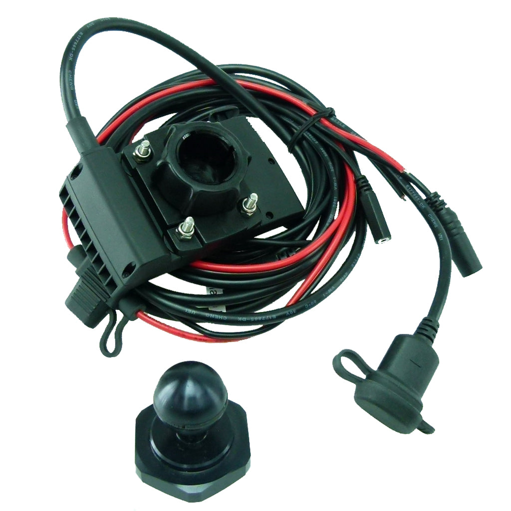 Powered Yoke 60 Bike Nut Mount for Garmin Zumo 590 595 fits Triumph Sprint ST Tiger 1050 Sprint GT (sku 42209)