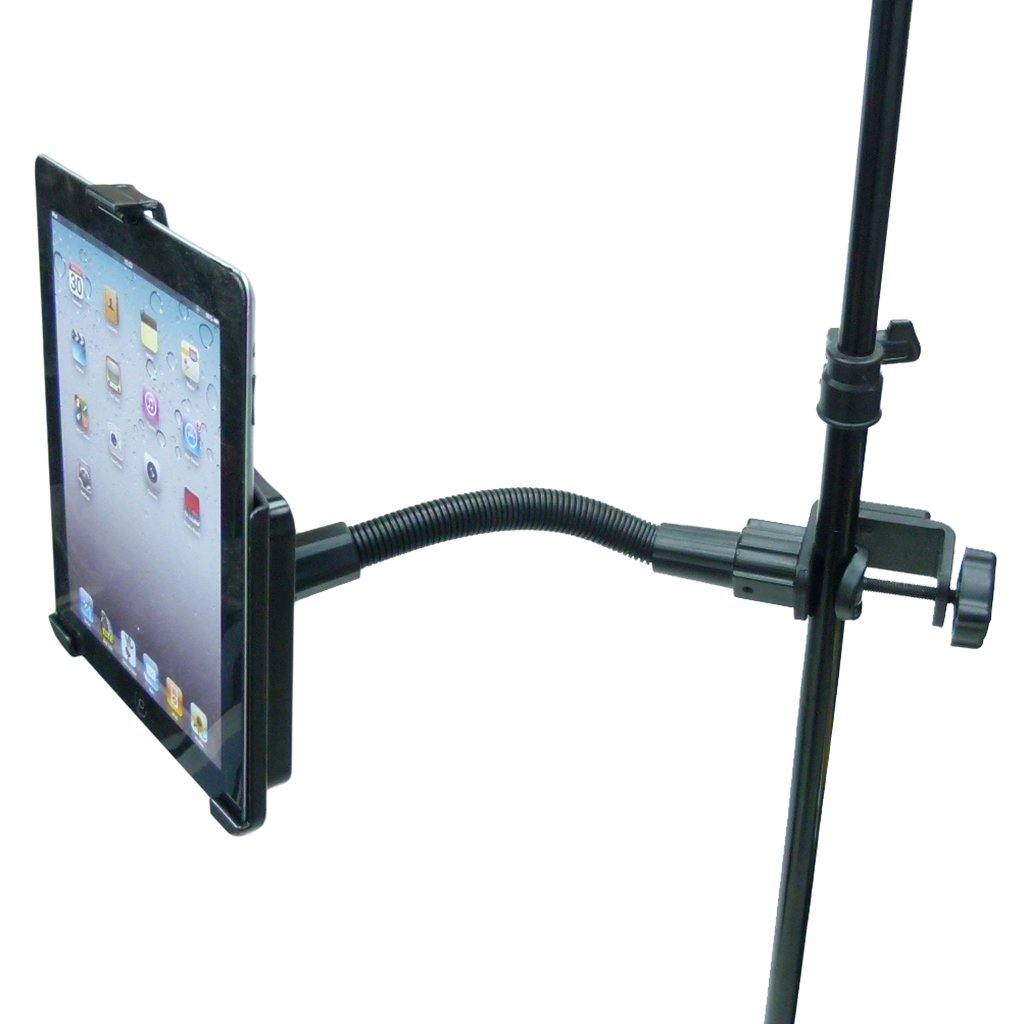 12" Flexi Arm Form Fit Music - Mic Stand Clamp Mount for Apple iPad 2nd Gen (sku 42221) - BuyBits Ltd UK