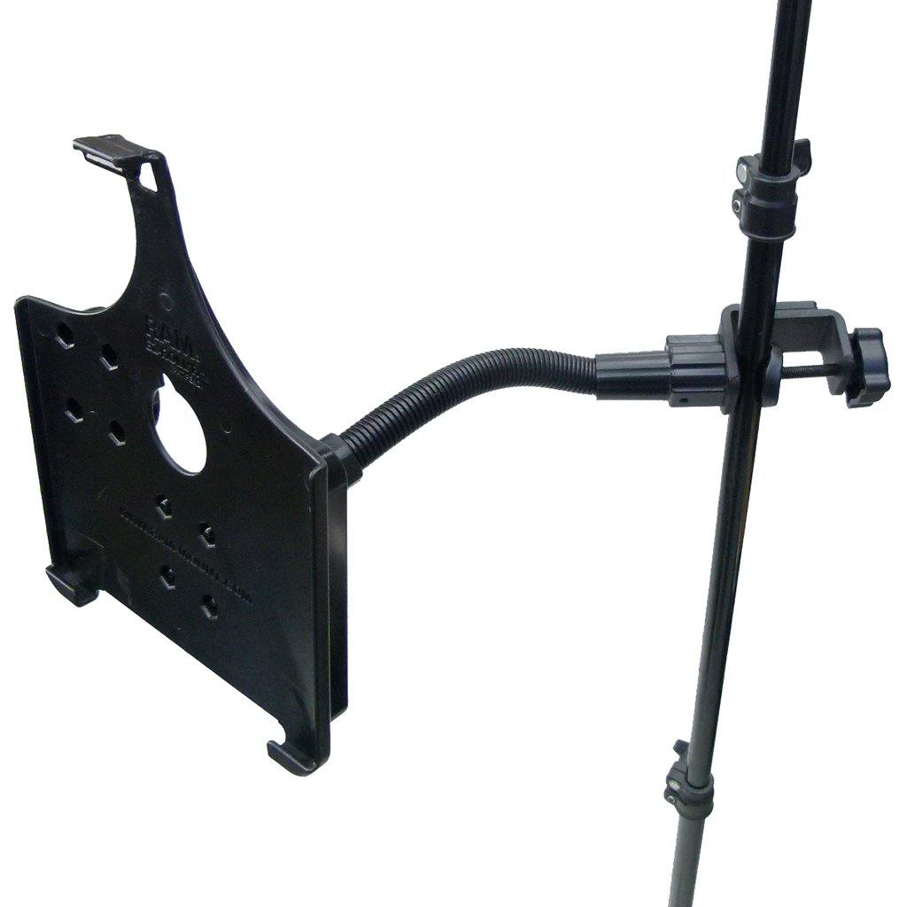 12" Flexi Arm Form Fit Music - Mic Stand Clamp Mount for Apple iPad 2nd Gen (sku 42221) - BuyBits Ltd UK