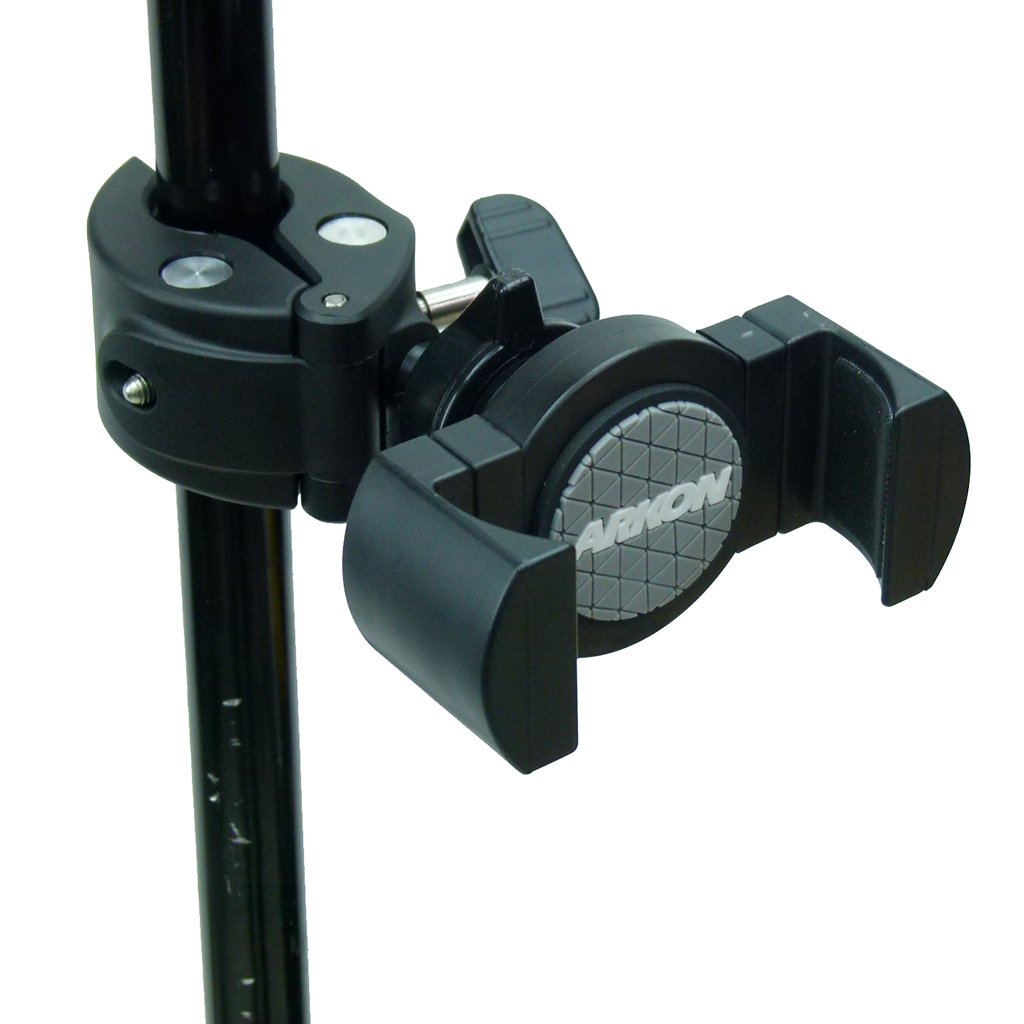 Arkon XL Phone Clamp Music Microphone Mount for iPhone 11 PRO MAX (sku 49086) - BuyBits Ltd UK