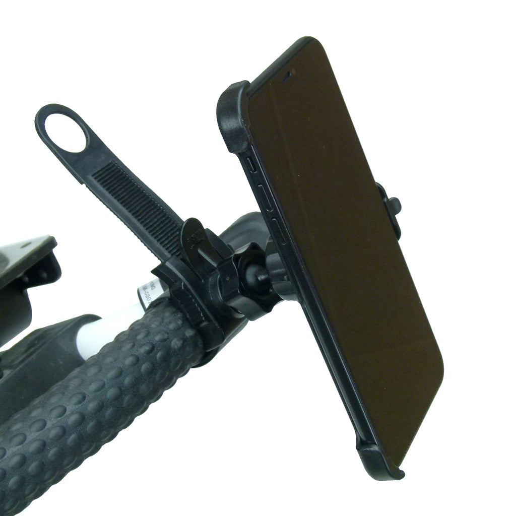 Locking Strap Golf Trolley Mount for iPhone XS MAX (sku 42487)