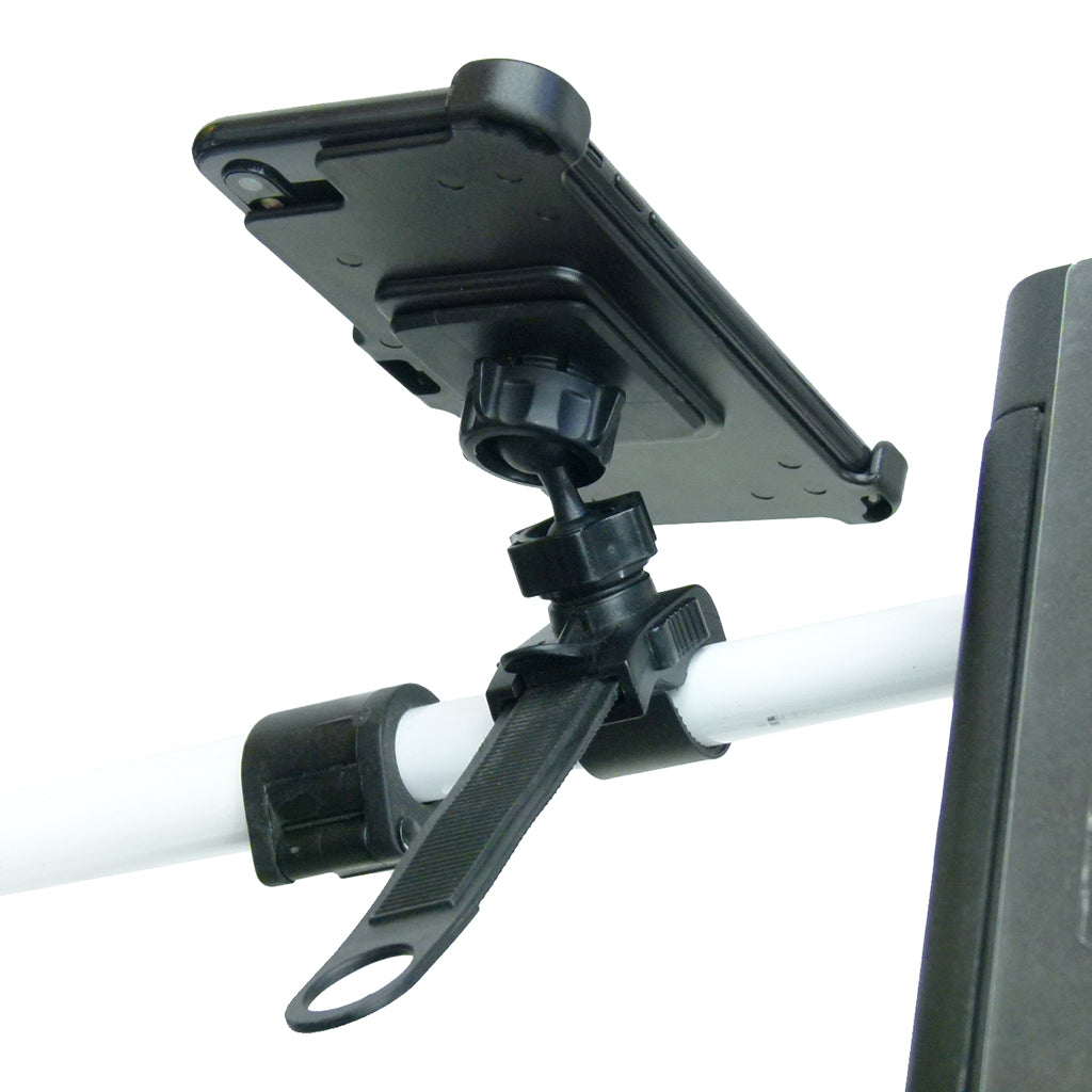 Locking Strap Golf Trolley Mount for iPhone XS MAX (sku 42487)