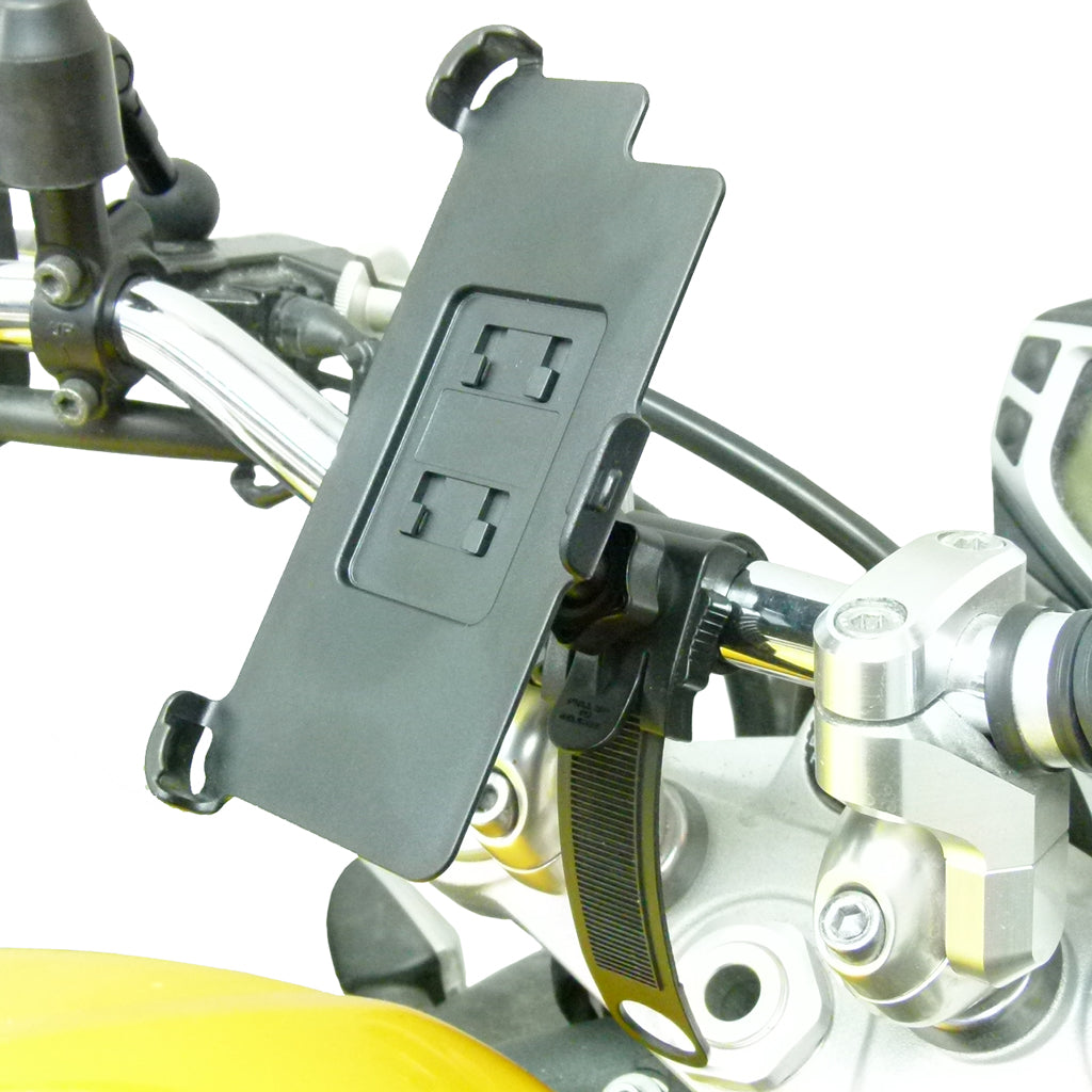 Locking Strap Motorcycle Bike Handlebar Mount for iPhone XS MAX (sku 42489)