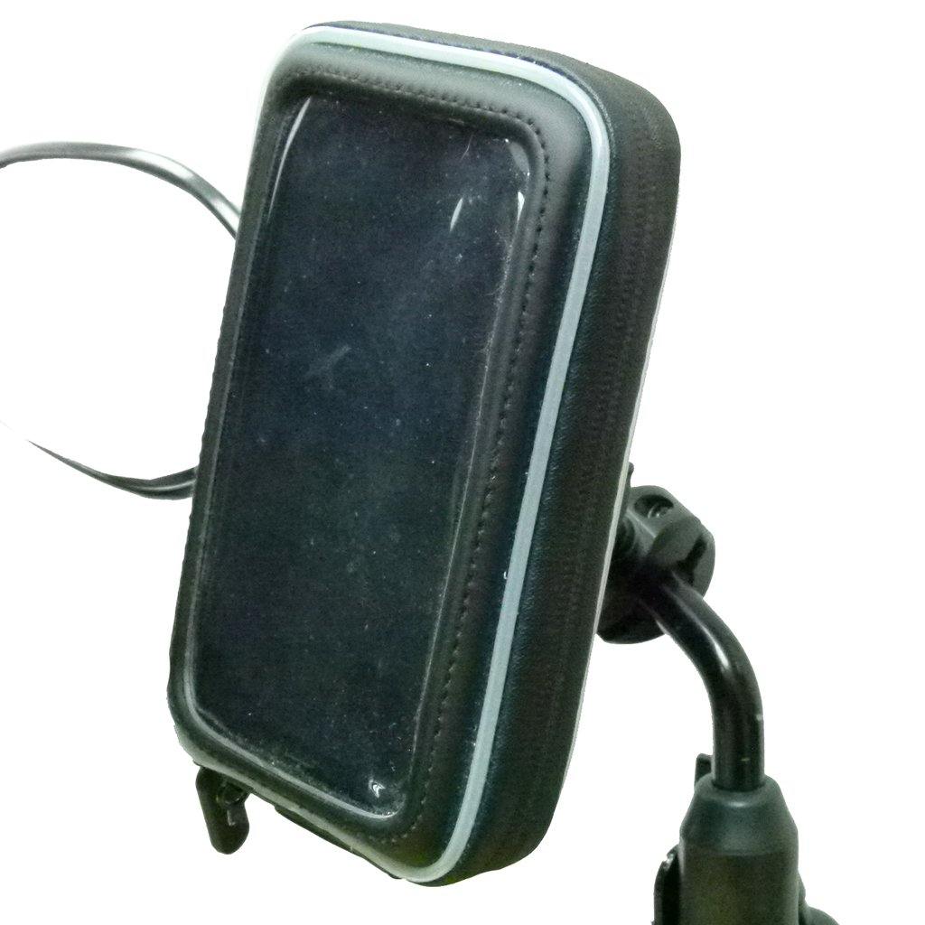 Secure Waterproof Bike Scooter Mirror Mount Holder for iPhone 11 (sku 49143) - BuyBits Ltd UK
