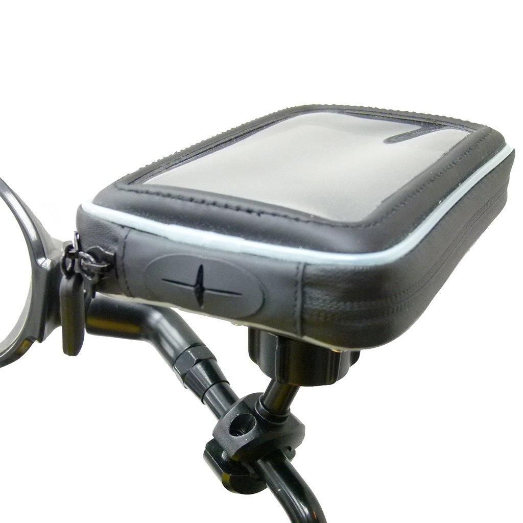 Secure Waterproof Bike Scooter Mirror Mount Holder for iPhone 11 PRO (sku 49258) - BuyBits Ltd UK