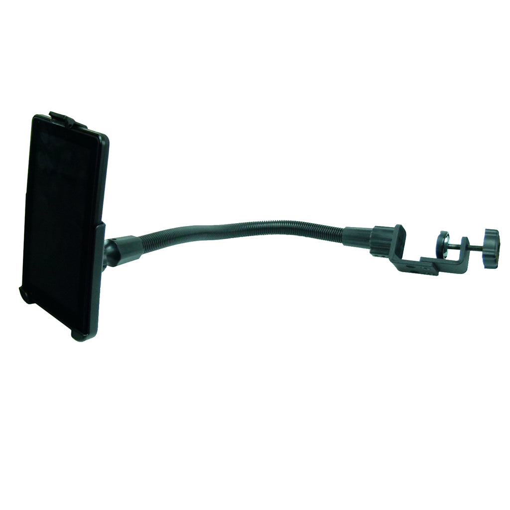 Dedicated Heavy-Duty 22" Gooseneck Tablet Table Clamp Mount for Amazon Fire 7 (sku 42912)