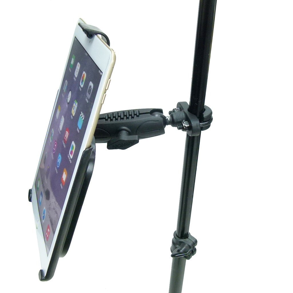 Extended Semi Permanent Music - Microphone - Gig Stand Holder Mount for Apple iPad PRO 12.9" 3rd Gen (2018) (sku 46689) - BuyBits Ltd UK