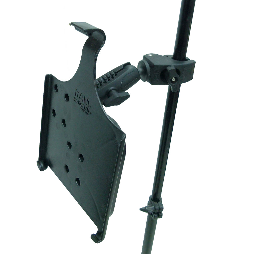 Extended Tough Clamp Music - Microphone - Gig Stand Mount for Apple iPad PRO 10.5 (sku 42919)