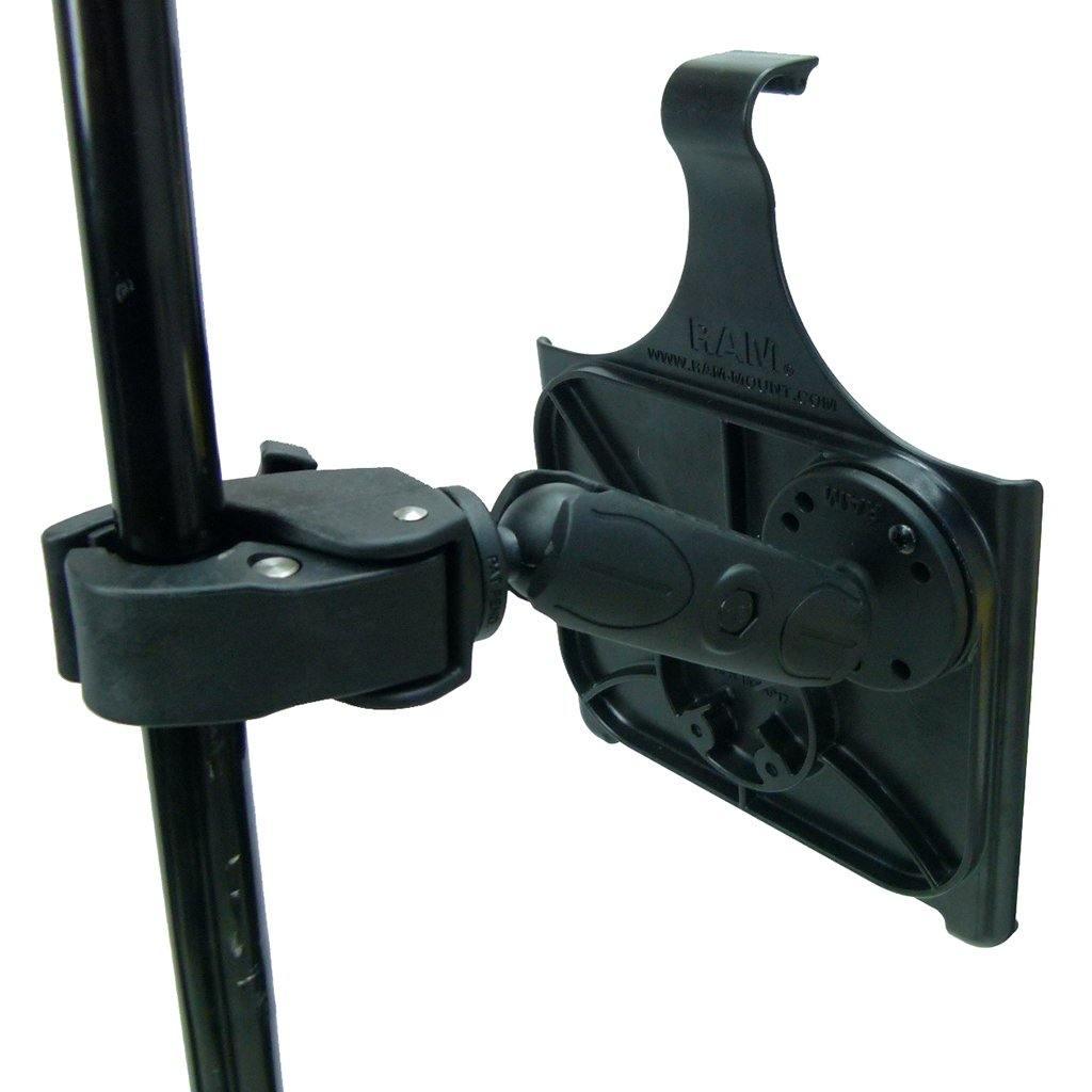 Extended Tough Clamp Music - Microphone - Gig Stand Mount for Apple iPad PRO 11" (2018) (sku 46688) - BuyBits Ltd UK