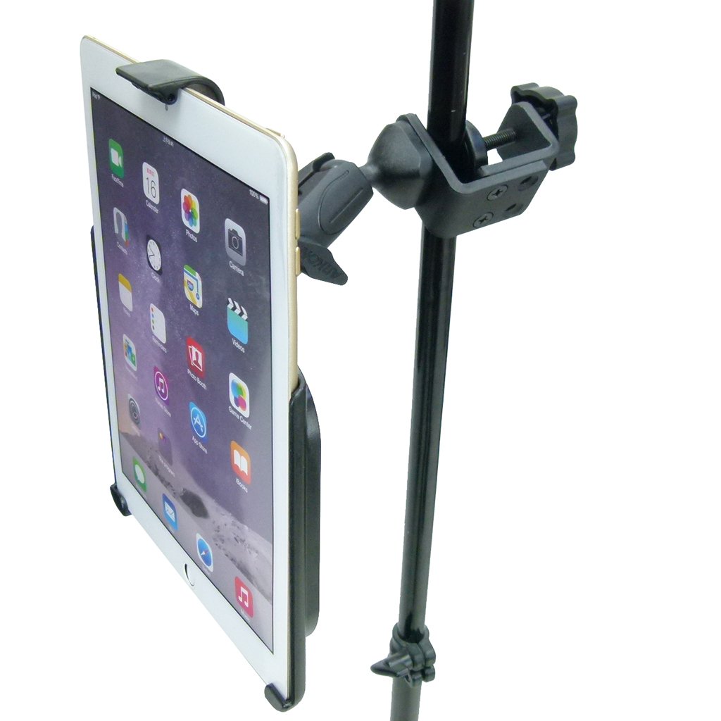 Extended Music - Microphone Stand Tablet Clamp Mount Holder for iPad Pro 12.9" 3rd Gen (2018) (sku 46681) - BuyBits Ltd UK