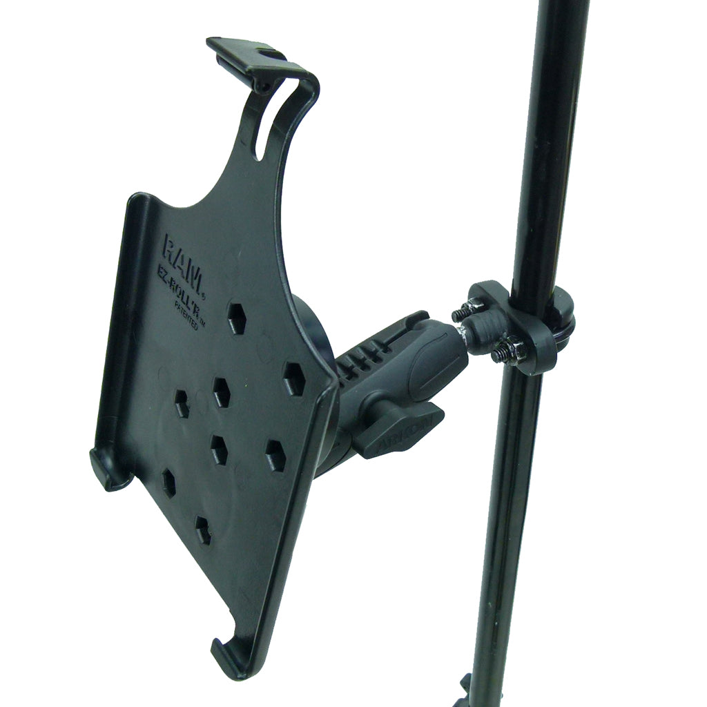 Extended Semi Permanent Music - Microphone - Gig Stand Holder Mount for Apple iPad Mini 1st Gen (sku 42949)