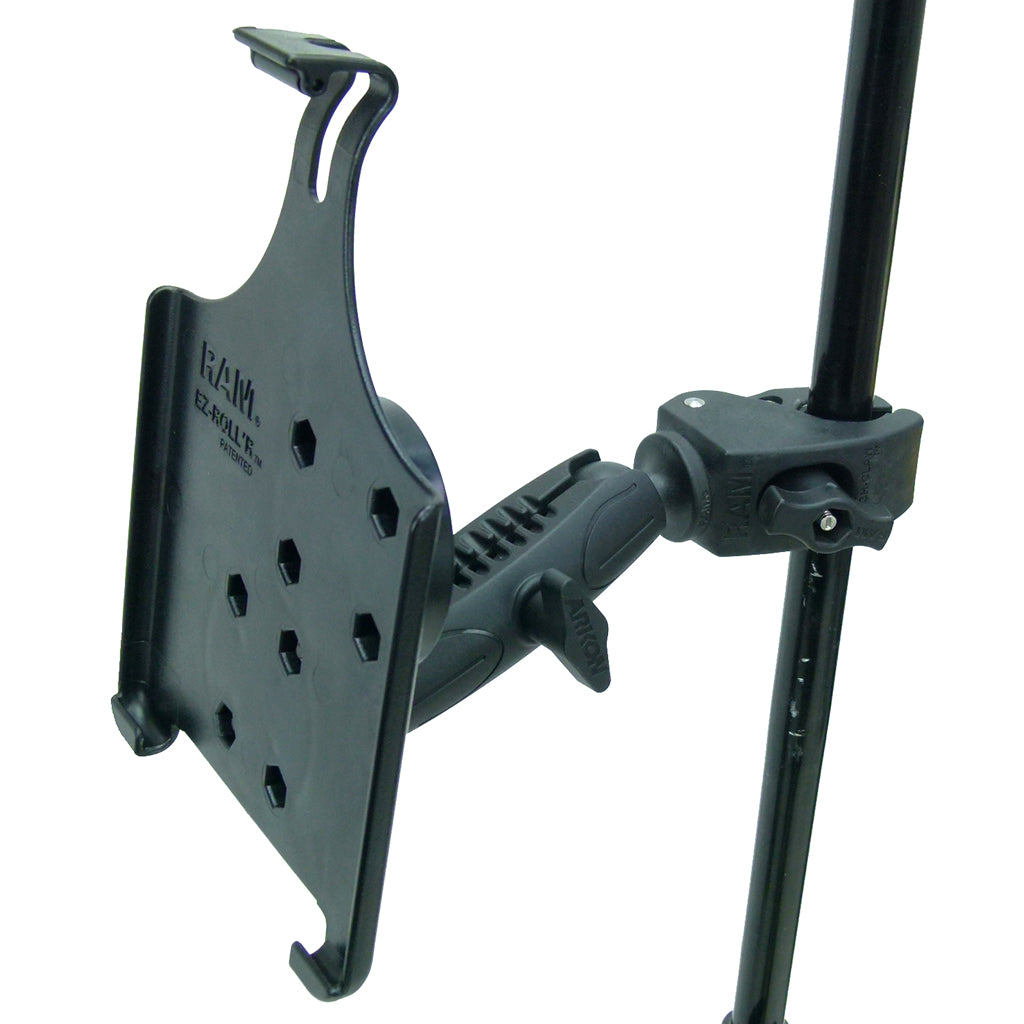 Extended Tough Clamp Music - Microphone - Gig Stand Mount for Apple iPad Mini 3rd Gen (sku 42940)