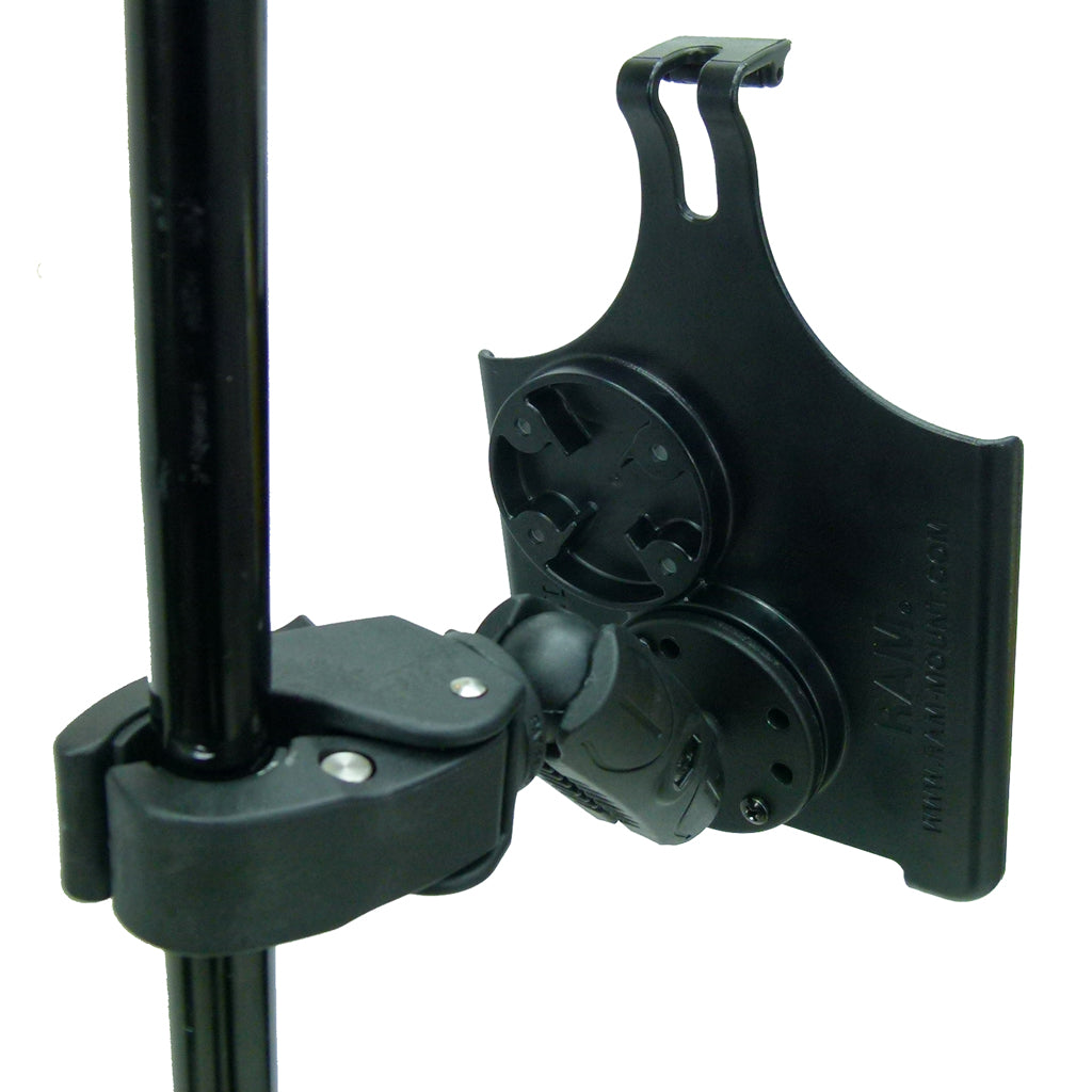 Extended Tough Clamp Music - Microphone - Gig Stand Mount for Apple iPad Mini 3rd Gen (sku 42940)