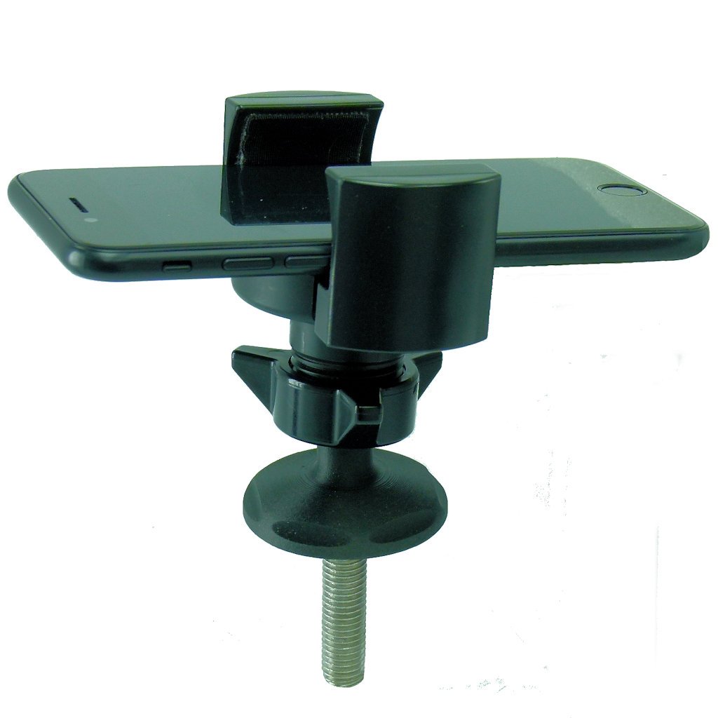 Compact Bike Headstock Stem Phone Mount for BMW K1200 - 1300 R S &amp; RS fits Samsung Galaxy S20 Ultra (sku 51920) - BuyBits Ltd UK