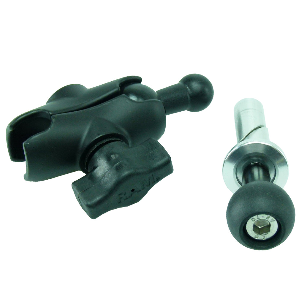 15-17mm Motorcycle Fork Stem Mount &amp; Adapter for Garmin Nuvi Cradles (sku 43183)