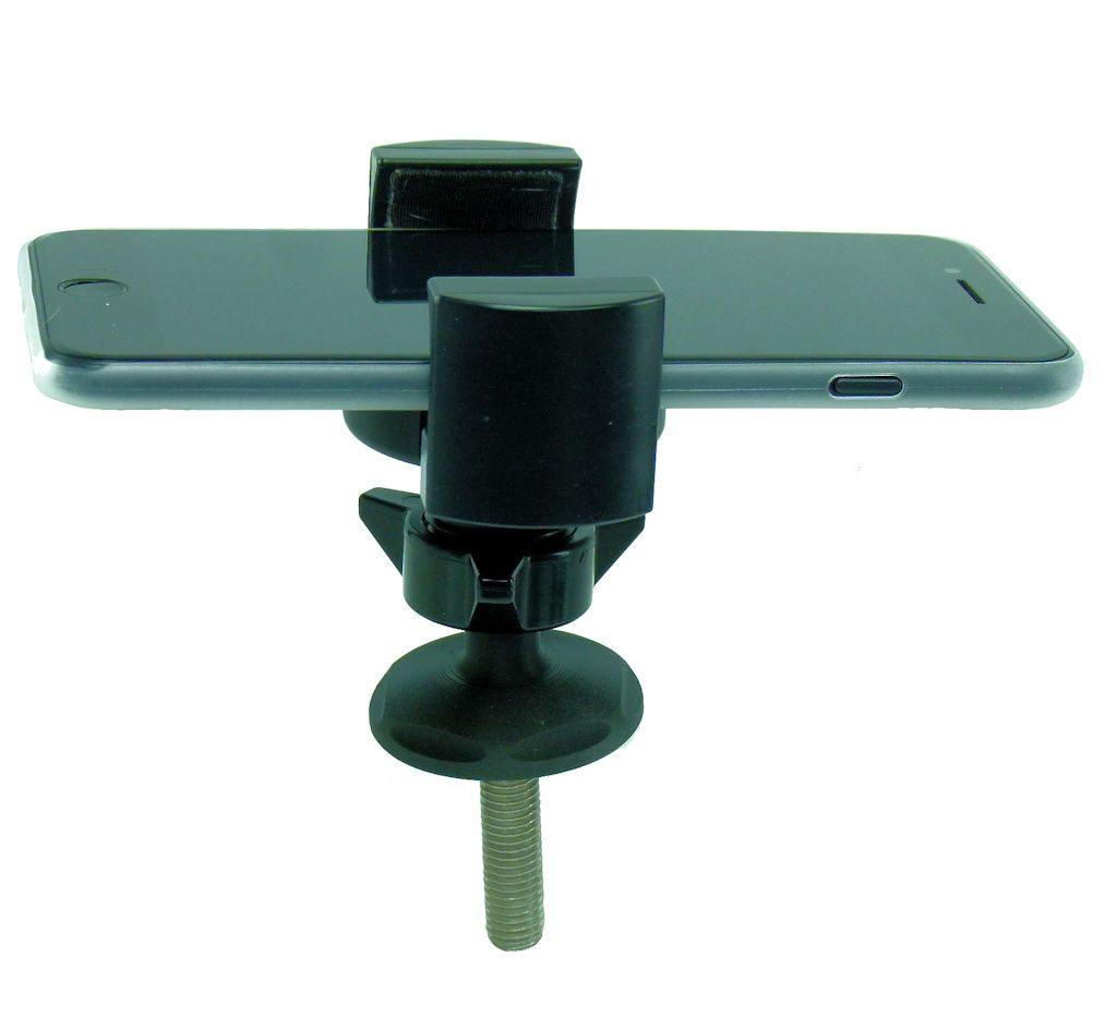 Compact Bike Headstock Stem Phone Mount for BMW K1600 GT GTL fits iPhone 12 Mini (sku 55784) - BuyBits Ltd UK