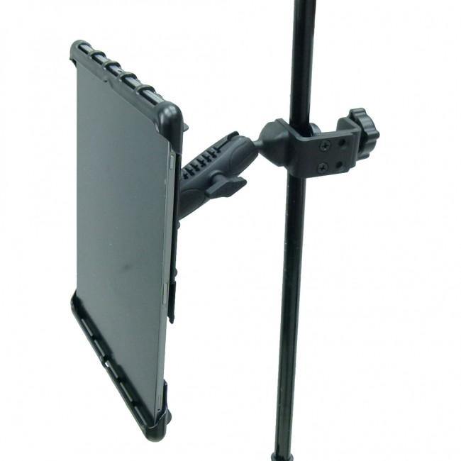 BuyBits Music - Microphone Stand Tablet Clamp Mount Holder for iPad Air 4 (2020) (sku 56212) - BuyBits Ltd UK