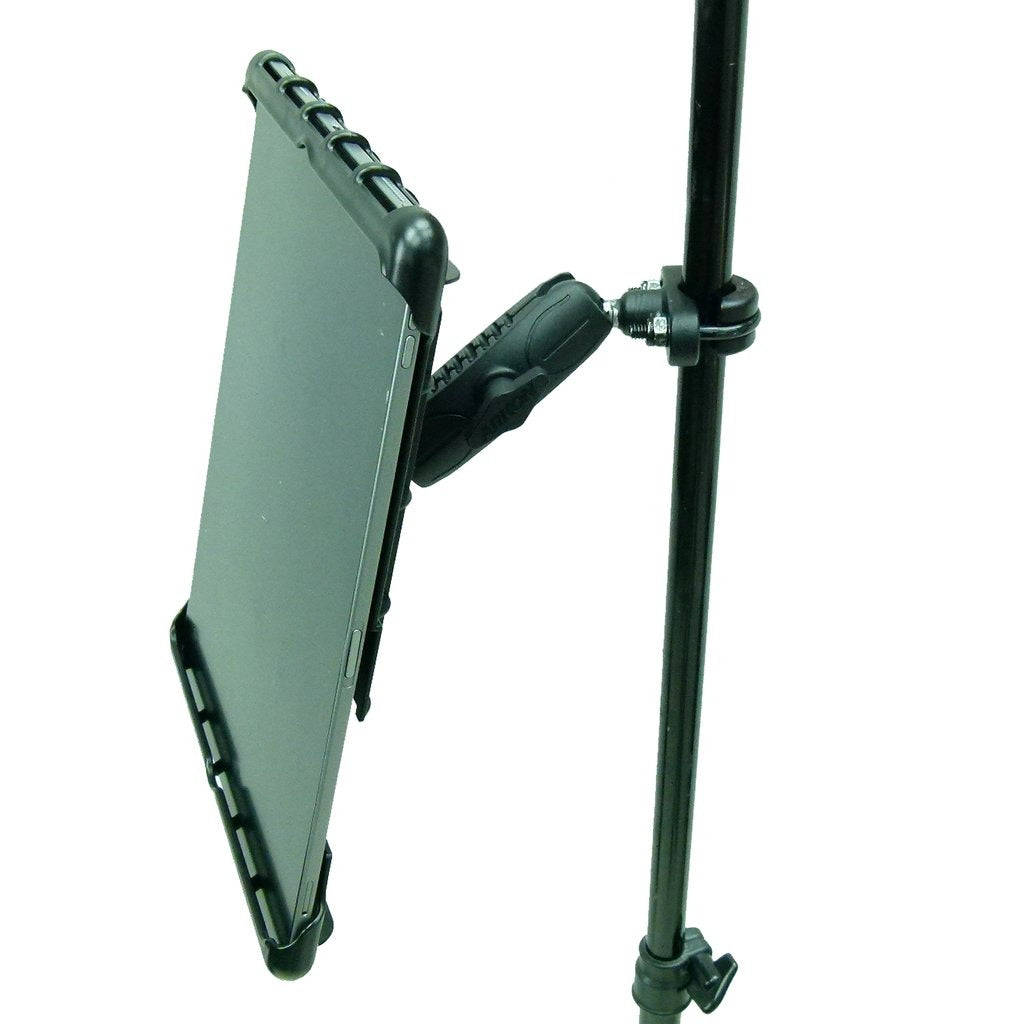 Extended Semi Permanent Music - Microphone - Gig Stand Holder Mount for Apple iPad PRO 12.9 (2020) (sku 53924) - BuyBits Ltd UK