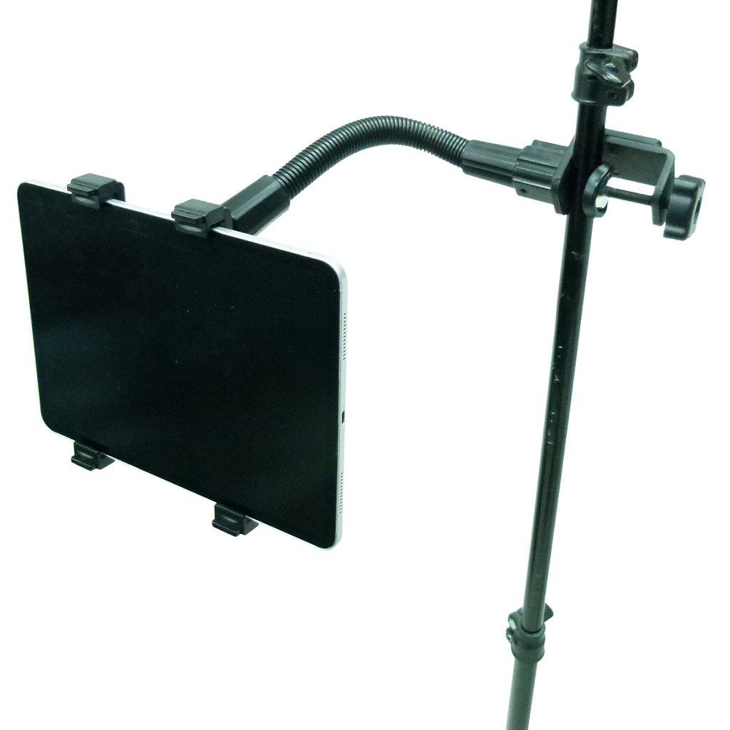 Adjustable Heavy Duty Flexible Music - Mic Stand Holder for iPad Air 4 (2020) (sku 56233) - BuyBits Ltd UK
