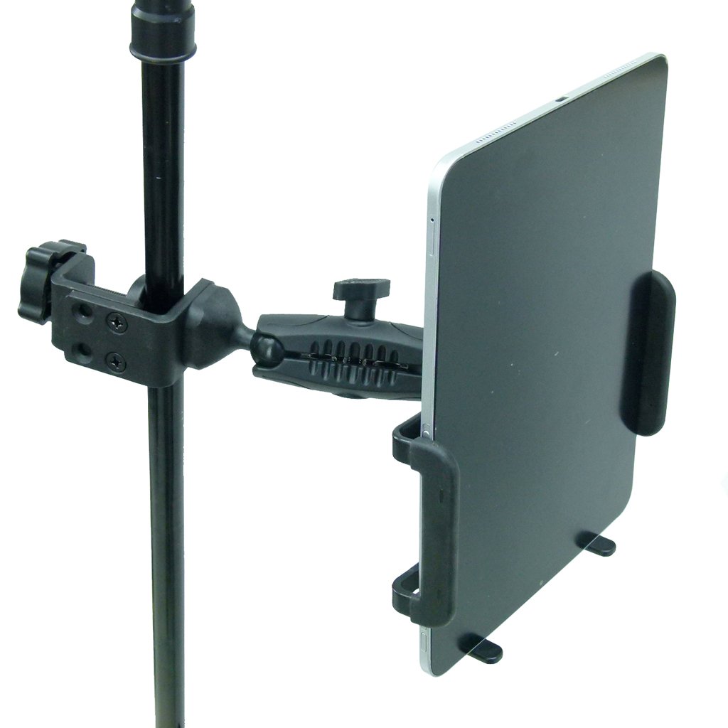 Large Heavy Duty Adjustable C-Clamp Music Stand - Counter Top Mount for Apple iPad Pro 11" (2020) (sku 54026) - BuyBits Ltd UK