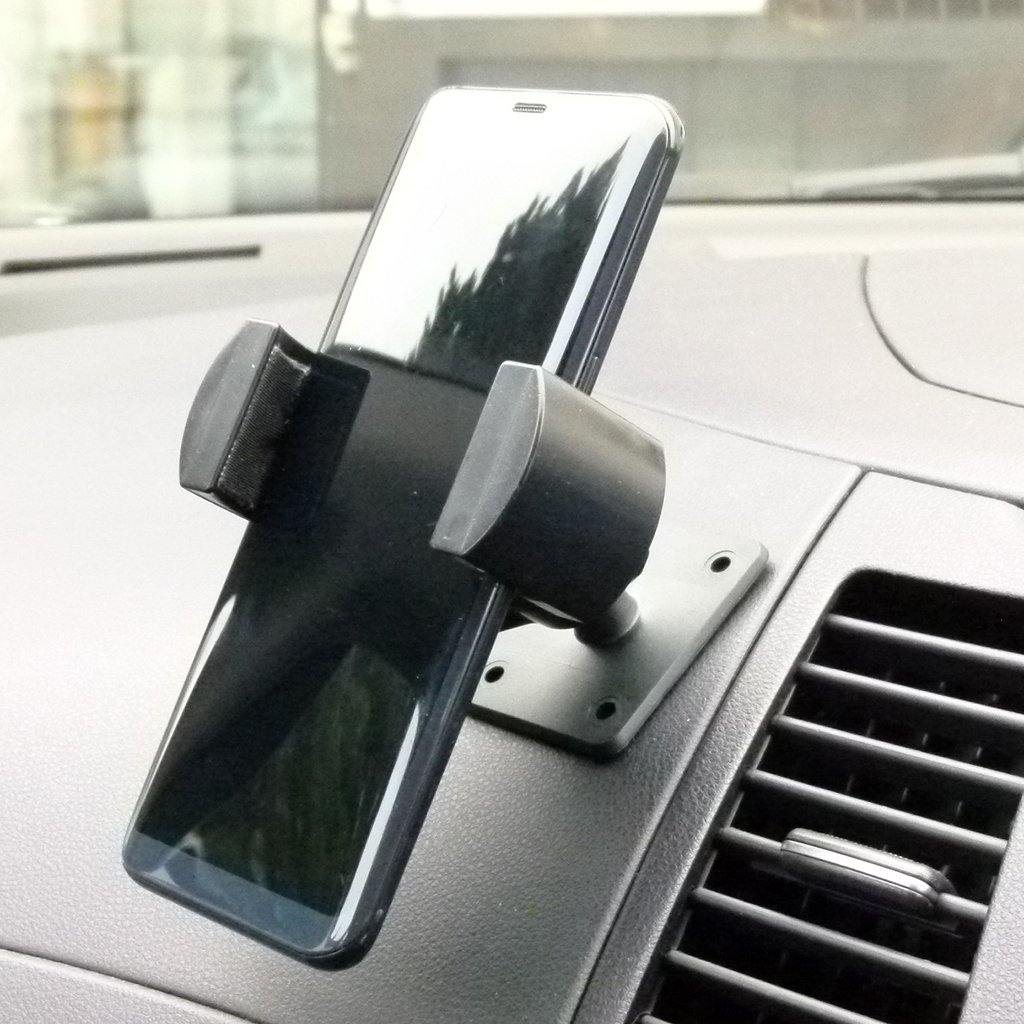 Permanent Screw Fix Phone Mount for Car Van Truck Dash fits Samsung Galaxy S20 Plus (sku 51810) - BuyBits Ltd UK