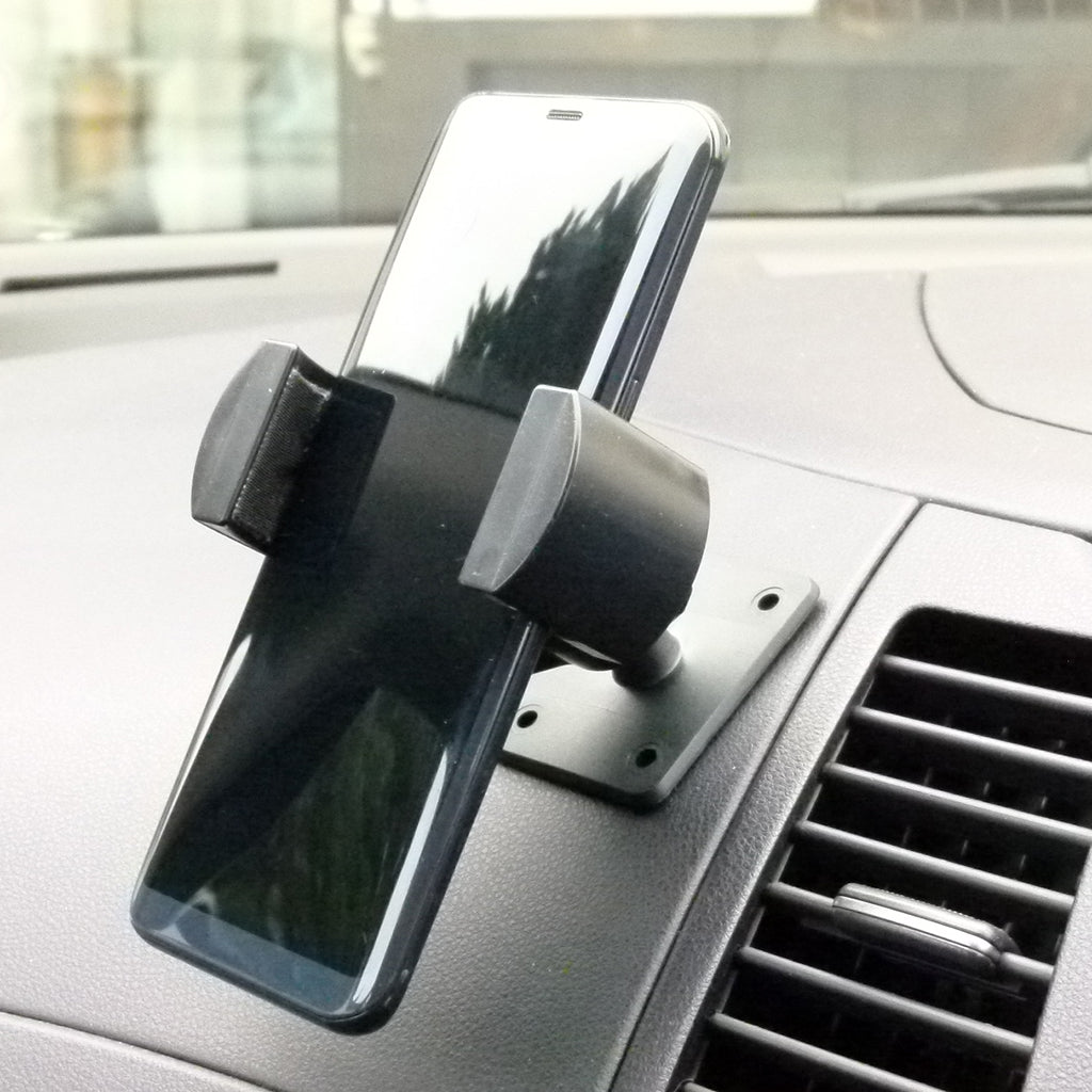 Permanent Screw Fix Phone Mount for Car Van Truck Dash fits Samsung Galaxy S7 PLUS (sku 43425)