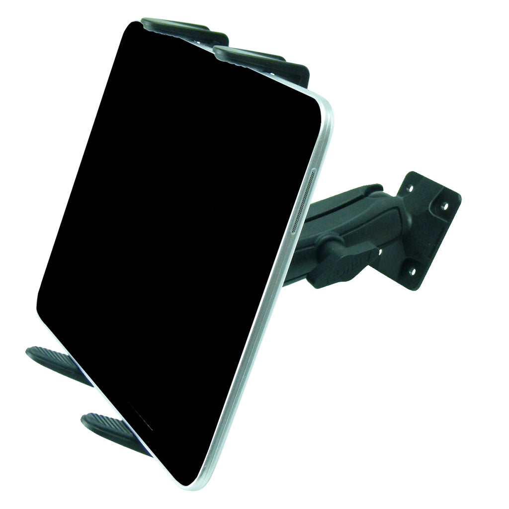 Extended Permanent Screw Fix Adjustable Tablet Mount for Car Van Truck Dash fits Haehne 10.1 (sku 44027)