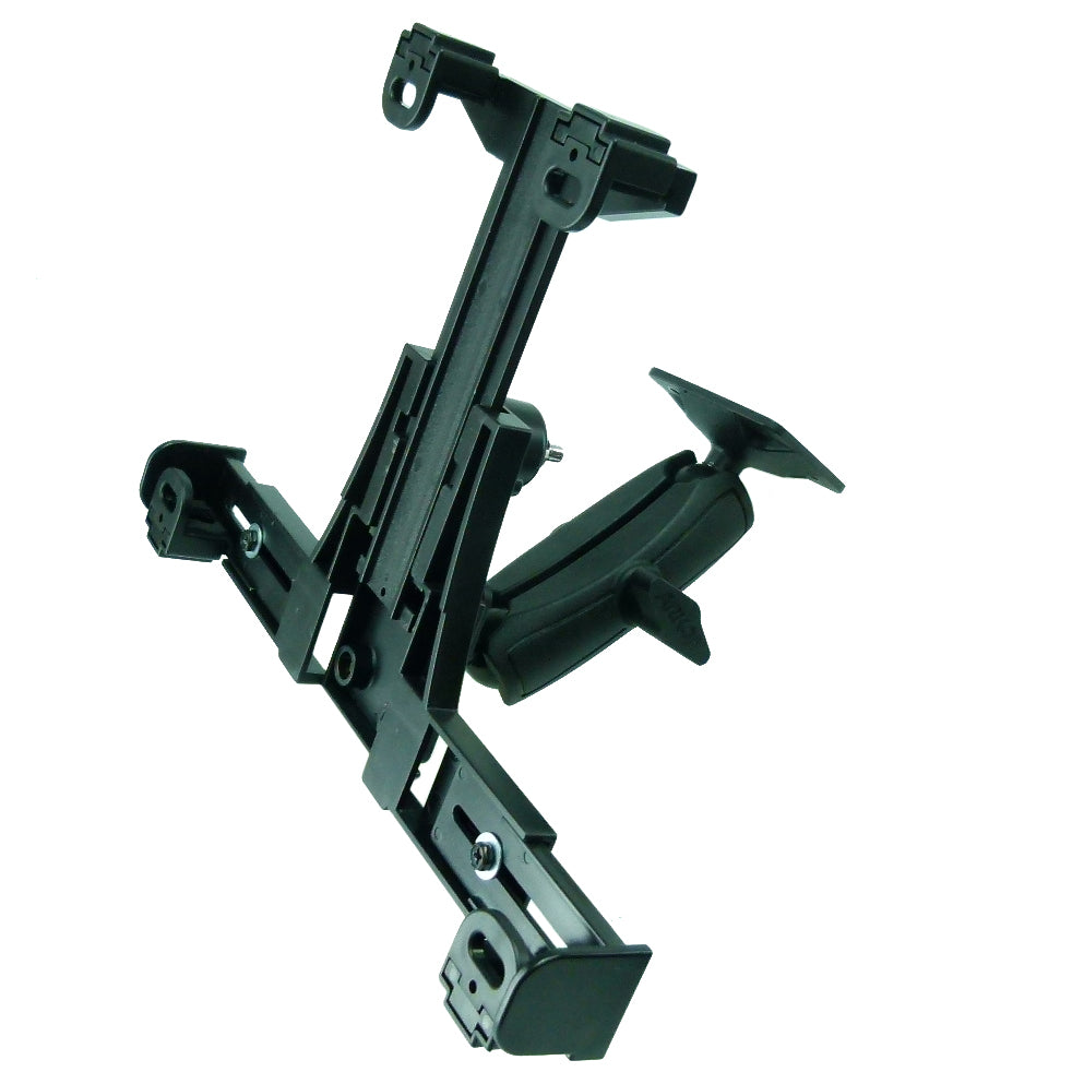 Extended Permanent Screw Fix Adjustable Tablet Holder with Key Lock for Apple iPad Mini (sku 44060)