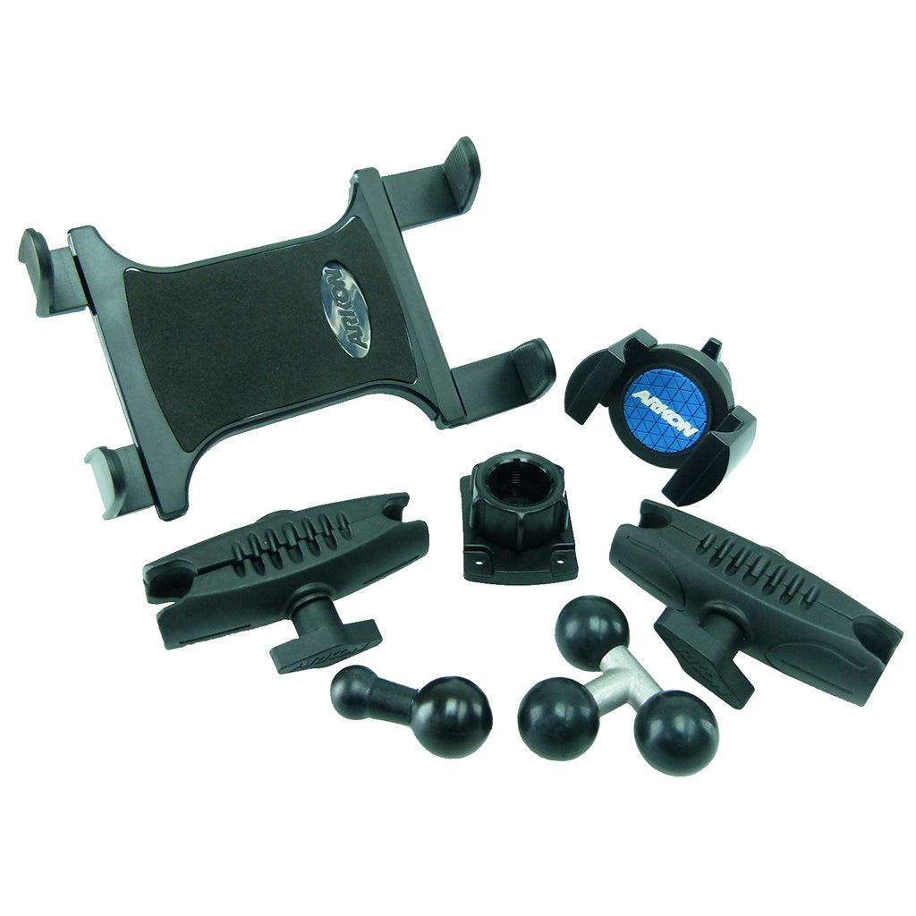 Permanent Screw Fix Fleet Dash Dual Multiple Mount Holds Tablet and Phone (sku 44101)