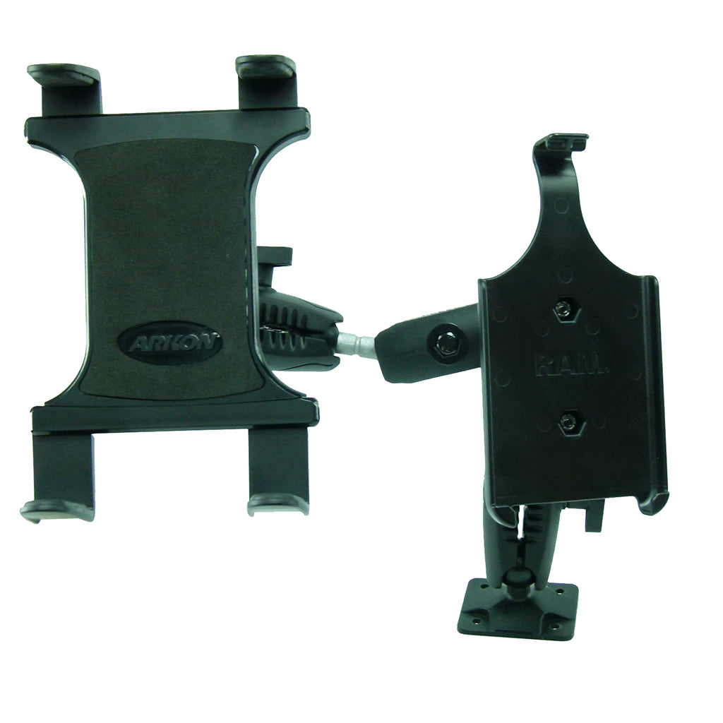 Permanent Screw Fleet Dash Multiple Mount fits iPhone 12 Pro &amp; Tablet (sku 57540)