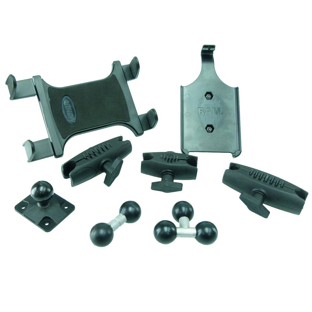 Permanent Screw Fleet Dash Multiple Mount fits iPhone 13 Pro Max &amp; Tablet (sku 59192)