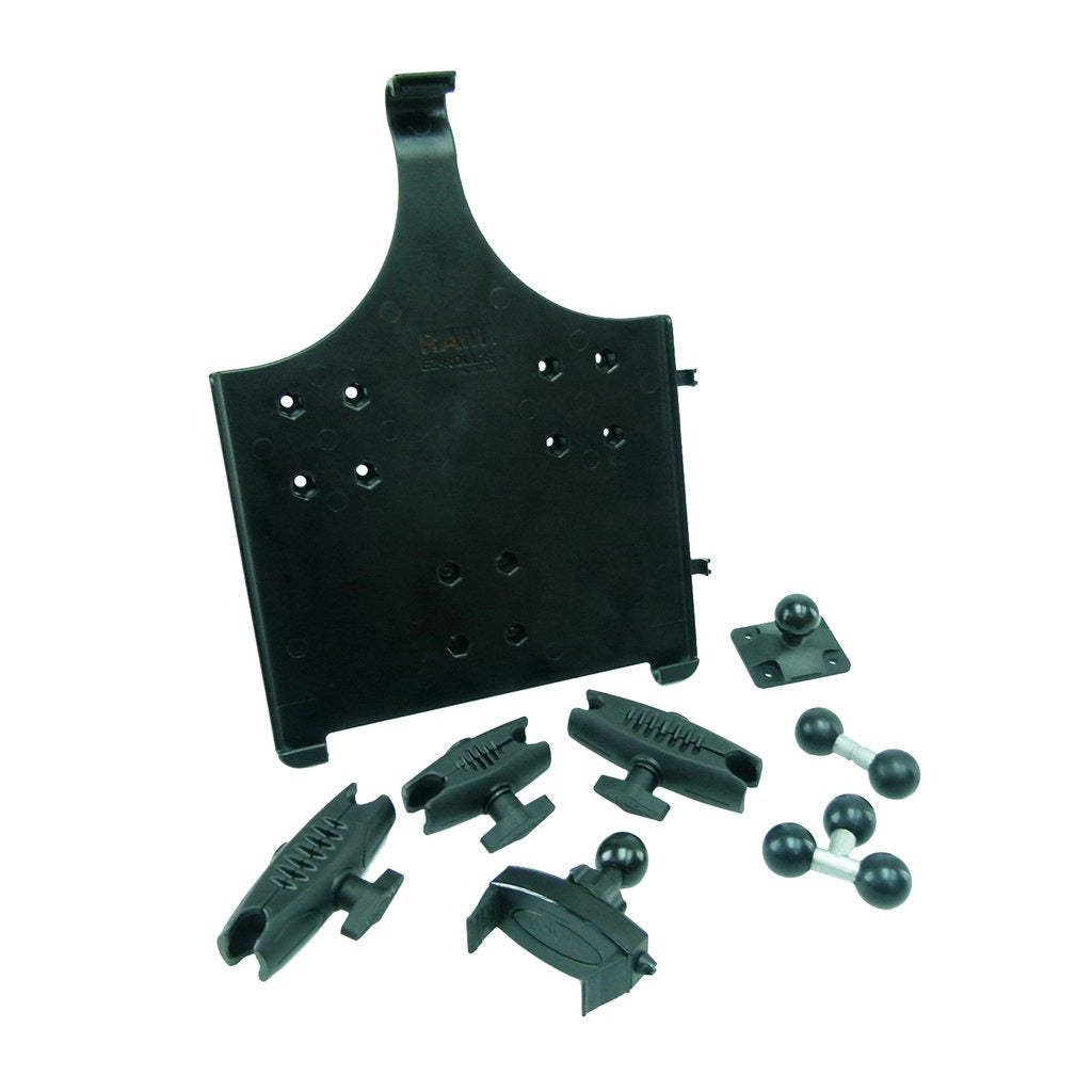 Permanent Screw Fleet Dash Multiple Mount Holds iPad PRO 12.9" 3rd gen (2018) and Phone (sku 46661) - BuyBits Ltd UK