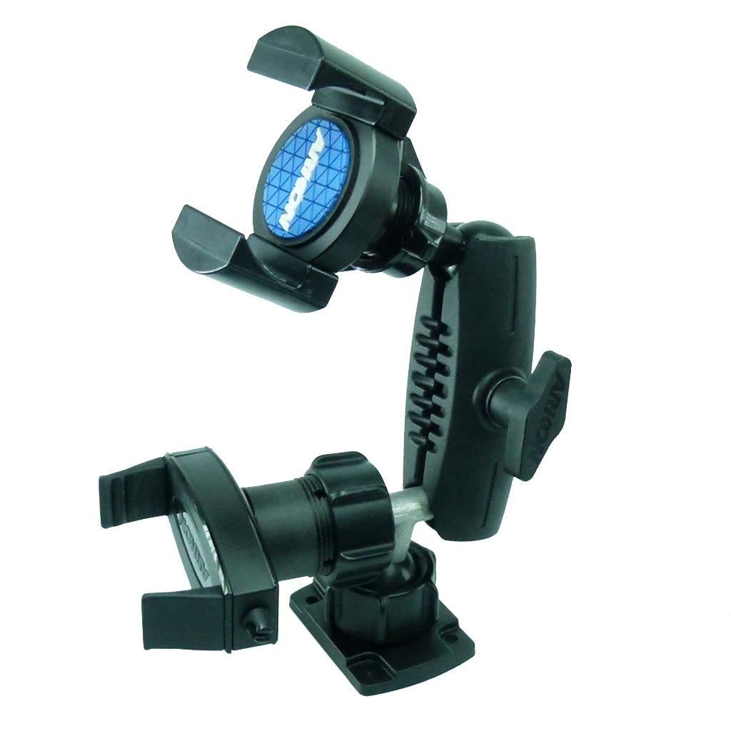 Permanent Screw Fix Fleet Dash Double Phone Holder (sku 44145)