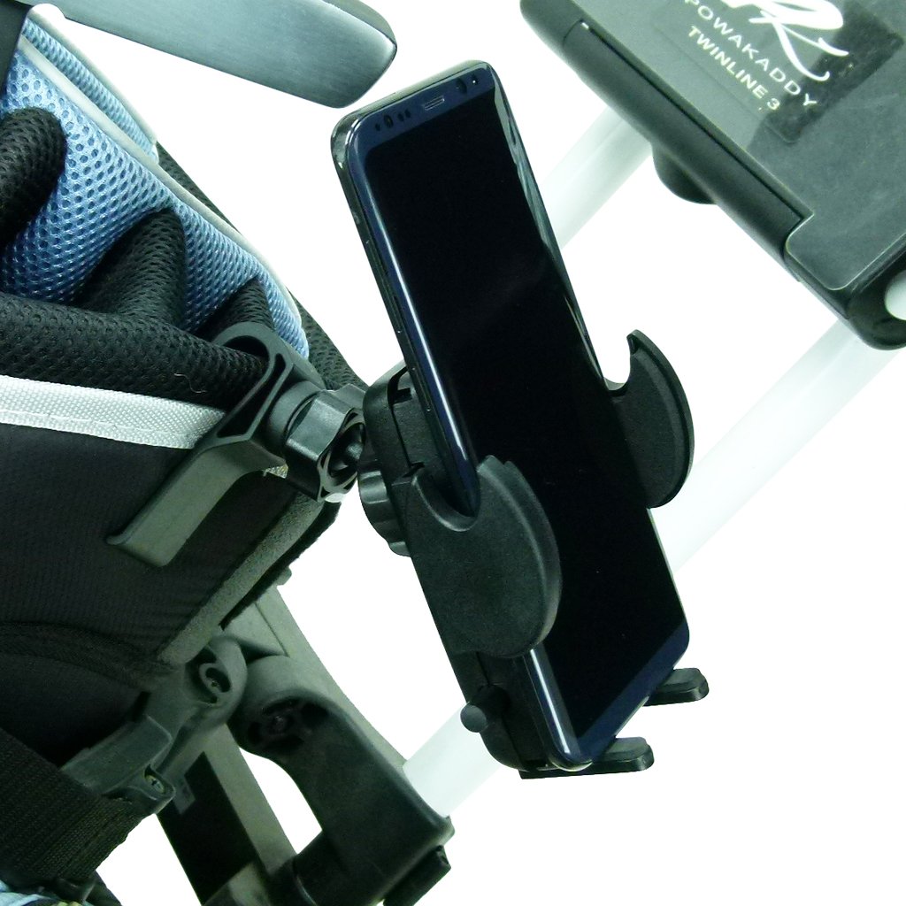 Adjustable Golf Bag Clip Phone Mount for Samsung Galaxy S20 (sku 51753) - BuyBits Ltd UK